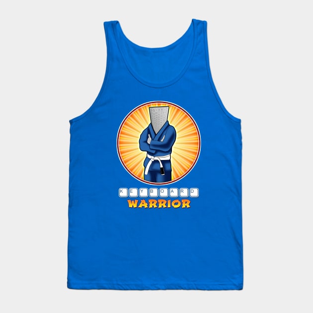 Keyboard Warrior Tank Top by GuardUp